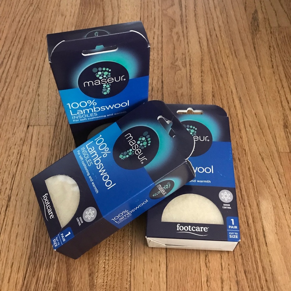 Free with Purchase $100> 100% Lambswool Shoe Insoles x 1 Pair Apres Ski